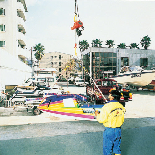 象印 単相100V 懸垂式 小型 電気チェーンブロック(1速型)