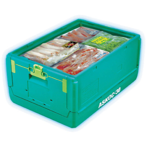ヒシ ASKOC−30本体・蓋セット 緑
