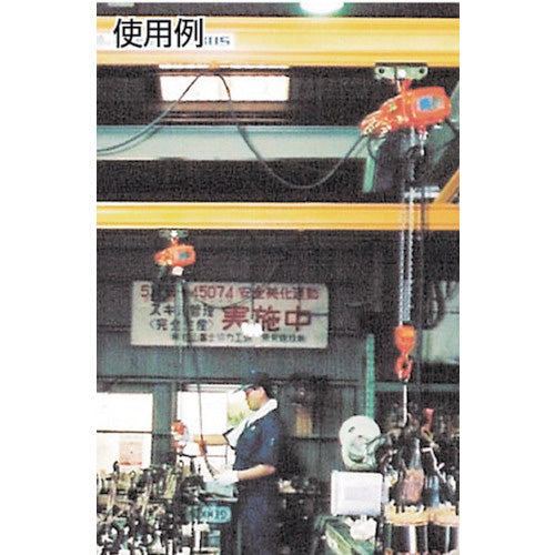 象印 単相100V 懸垂式 小型 電気チェーンブロック(無段速型)