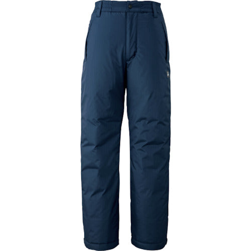 アイトス 制電防寒パンツ ネイビー