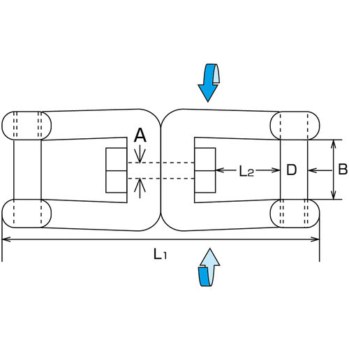水本 ステンレス 沈みダブルシャックル