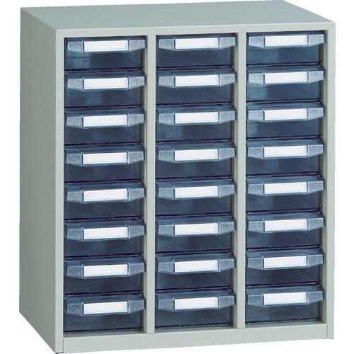 TRUSCO パーツケース バンラックケースB型 3列8段