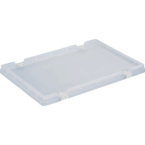 RISU ボックス型コンテナ 132747 B型プラテナーB-56ロック蓋 透明