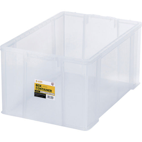 IRIS 299217 BOXコンテナ B-65R クリア
