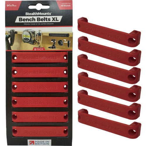 ステルスマウント ベンチベルトXL(6個入り)レッド