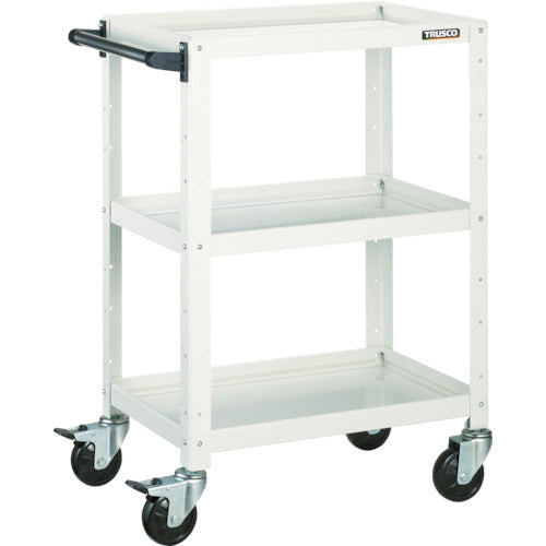 TRUSCO ツールワゴン バーディワゴン 600X400 引出付 ホワイト