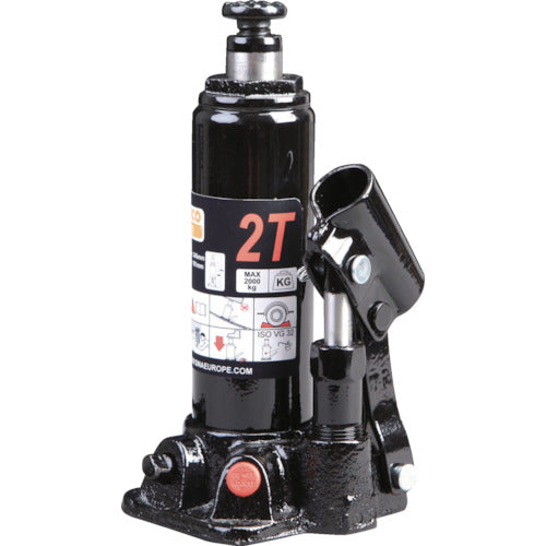 BAHCO 油圧ジャッキ ボトルジャッキ 揚力200kN(20t) ストローク210mm