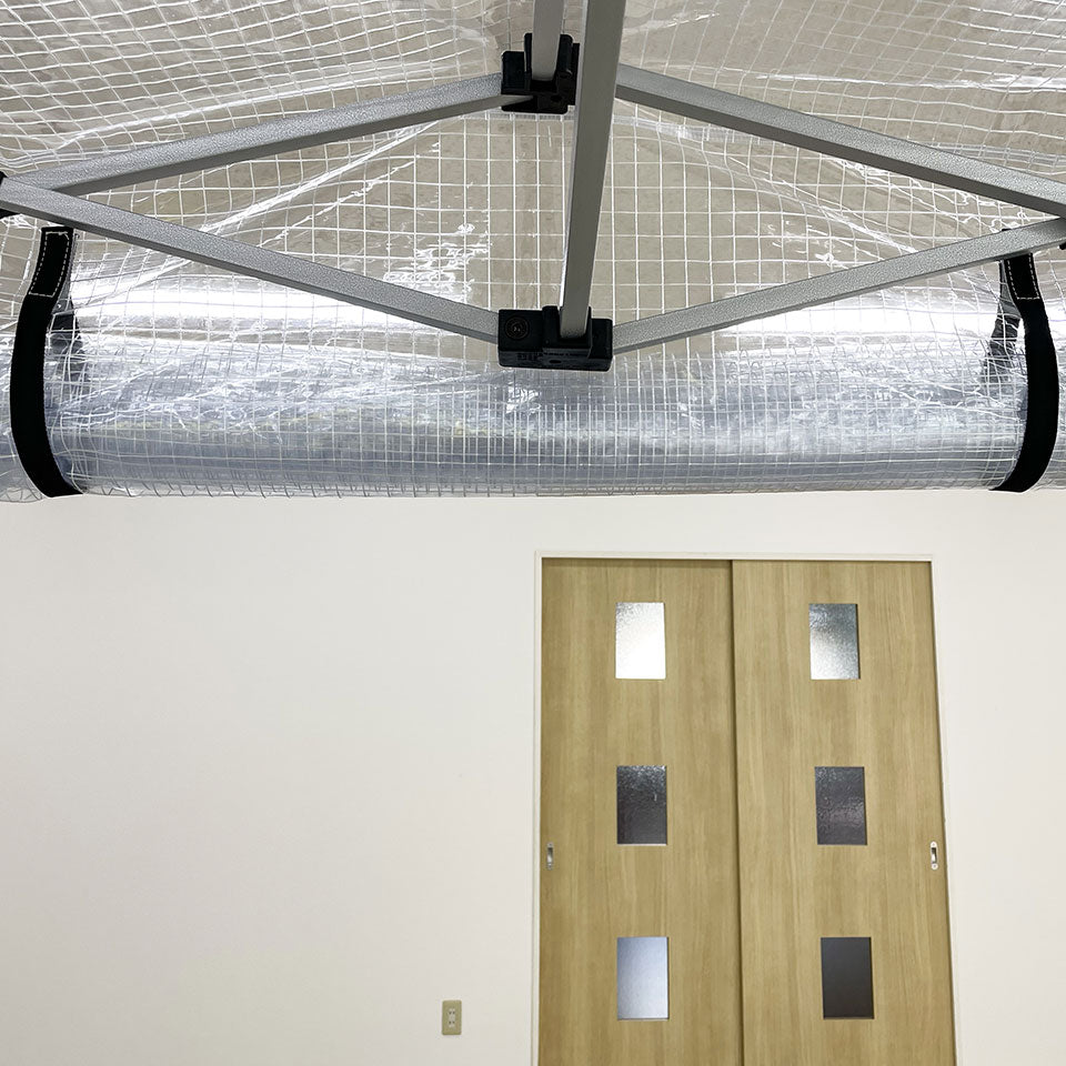 【空調効率アップ!】スポットクーラー対応ビニールブース