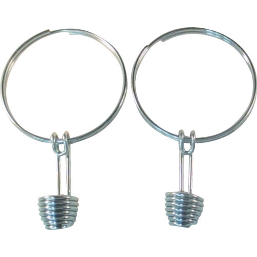 ユタカメイク コーン用ロープ金具(リングフック、ケーブルタイ各2個)