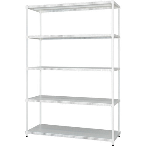 IRIS 530986 カラーパンチングラック ホワイト