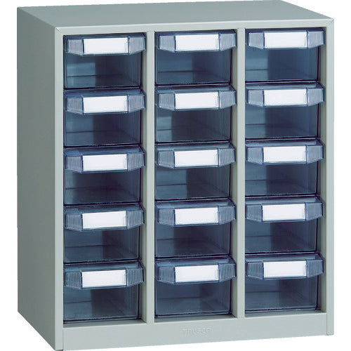 TRUSCO パーツケース バンラックケースD型 3列5段