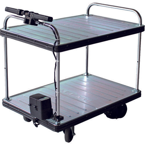 ダンディ 電動アシスト台車 ダンディアシスター 2段テーブル式 W900XD600