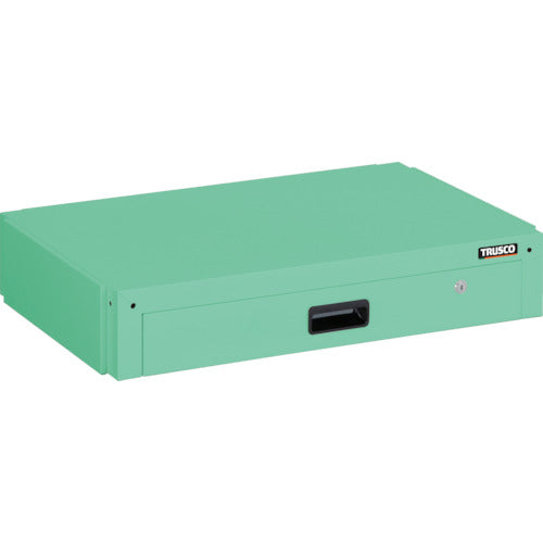 TRUSCO ツールワゴン ドルフィン用引出 1段 750X500 ヤンググリーン