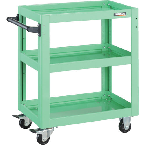 TRUSCO ツールワゴン ドルフィン 600X400 ヤンググリーン