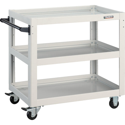 TRUSCO ツールワゴン ドルフィン 750X500 ホワイト