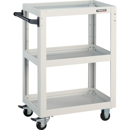 TRUSCO ツールワゴン ドルフィン 750X500 ホワイト