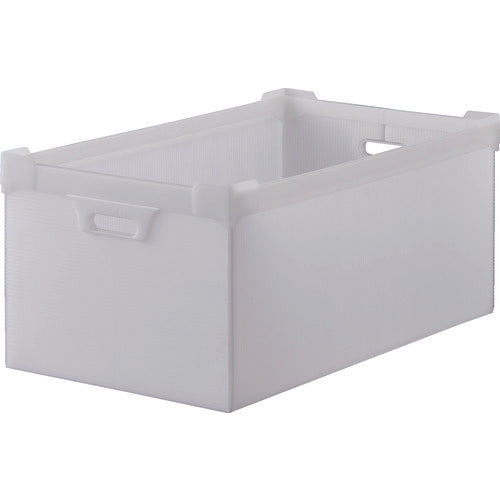 TRUSCO ダンボールプラスチック 45L 半透明