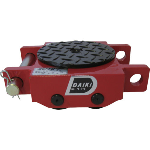 DAIKI スピードローラ低床ダブル型ウレタン車輪3ton