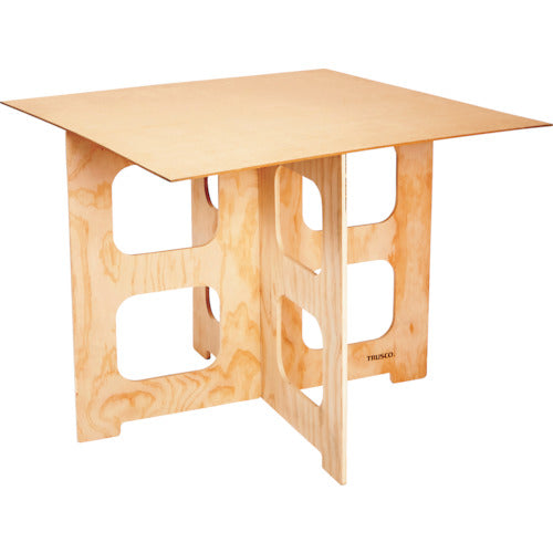 TRUSCO ペケ台 イージーワークスタンド900mm角×高さ700mm