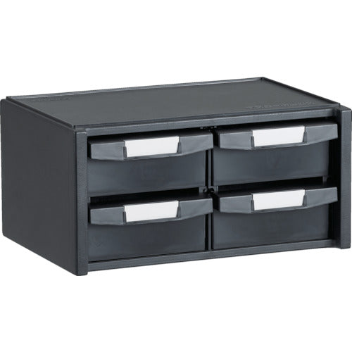 TRUSCO 導電性マスターBOX 342X241XH168 引出2列2段