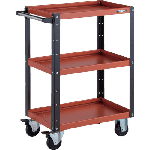 TRUSCO ツールワゴン イーグルワゴン 600X400XH880 オレンジ/ブラック