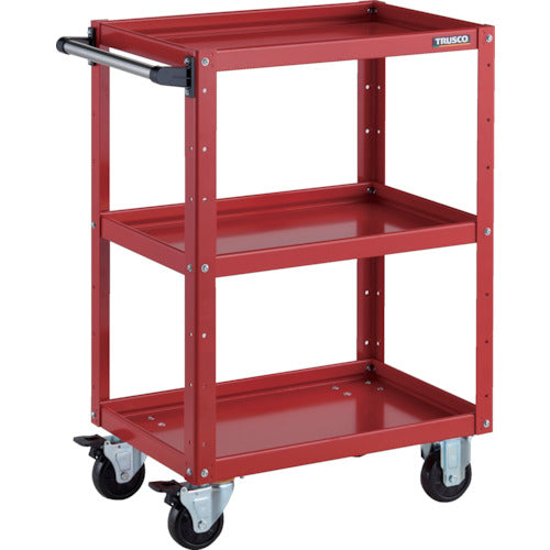 TRUSCO ツールワゴン イーグルワゴン 600X400XH880 レッド