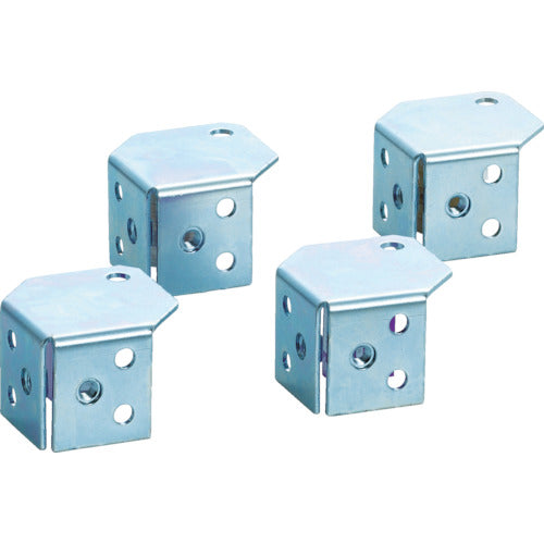 TRUSCO ツールワゴン イーグル バーディワゴン用天板取付金具 (1S(箱)=4個入)