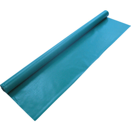 萩原 トラックシート エステル帆布クロス無鉛品グリーン 1.95m×50m