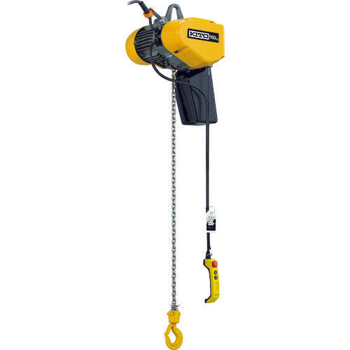 美品 KITO 電気チェーンブロック EQ形 2速インバータ 懸垂形 490㎏×