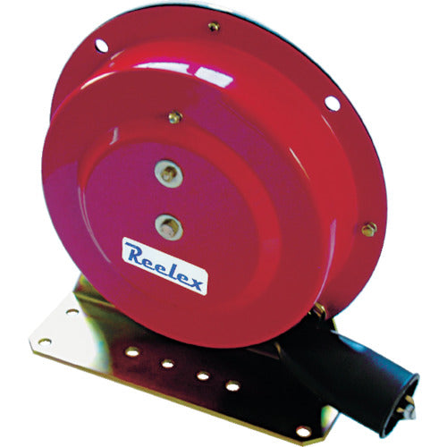 Reelex 自動巻アースリール据え置き取付タイプ50Aアースクリップ付