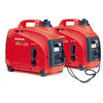 HONDA 正弦波インバーター搭載発電機 900VA(交流/直流)ロック付きコンセント