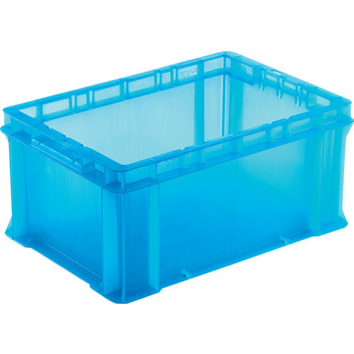 DIC エコシリーズF型コンテナF-17 外寸:W424×D291×H197.5 クリアブルー
