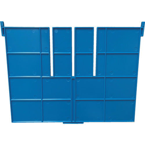 DIC F型コンテナF-17用短手用仕切板 外寸:243×183 青