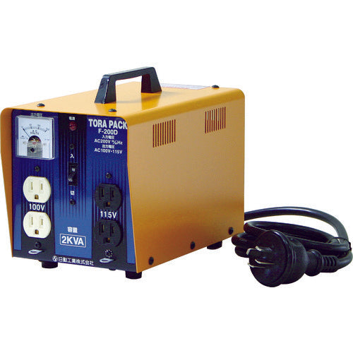 NICHIDO ニュートラパック降圧専用器 2KVA 定格電流20A