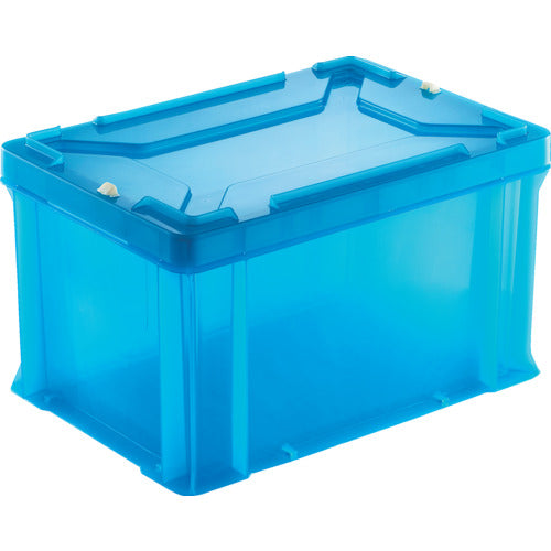 DIC エコシリーズF型コンテナF-21 外寸:W424×D291×H244.5 クリアブルー