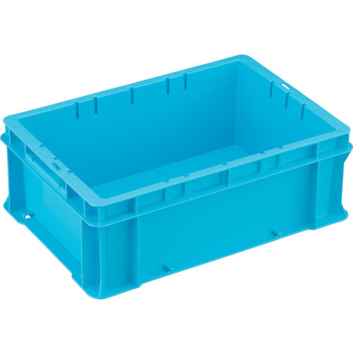 TRUSCO F型エコキャップ再生コンテナ 12L ライトブルー