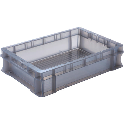 DIC エコシリーズF型コンテナF-8 外寸:W424×D291×H102.5 クリアブラック