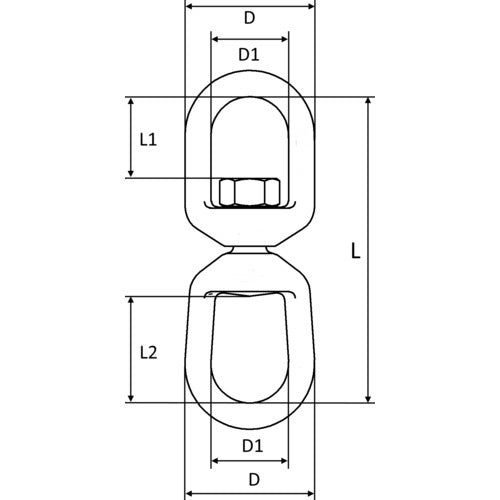 クロスビー 両型スイベル