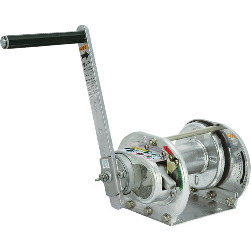 MAXPULL 手動ウインチ(溶融亜鉛メッキ付き)