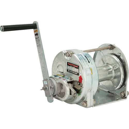 MAXPULL 手動ウインチ(溶融亜鉛メッキ付き)