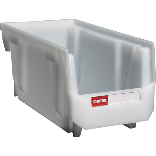 SHUTER スタッキングコンテナ 2.7L 白半透明
