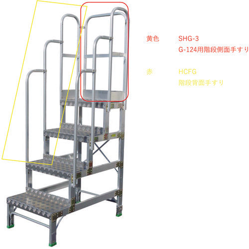 NAKAO G型用背面手摺り
