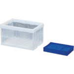 IRIS 556619 ハード折りたたみコンテナ HDOC-50L クリア