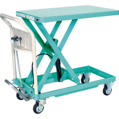 TRUSCO ハンドリフター 250kg 500X800 グリーン