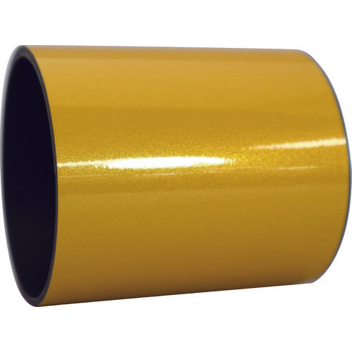 日東エルマテ 反射マグネットシート 100mm×1m イエロー