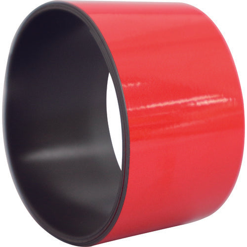 日東エルマテ 反射マグネットシート 50mm×1m レッド