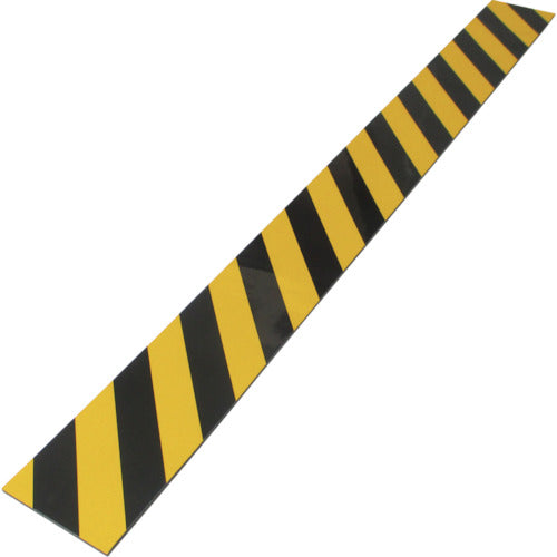 日東エルマテ 反射トラクッション 8mm×100mm×1m 黄/黒