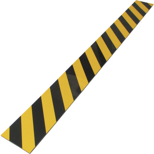 日東エルマテ 反射トラクッション 8mm×100mm×2m 黄/黒