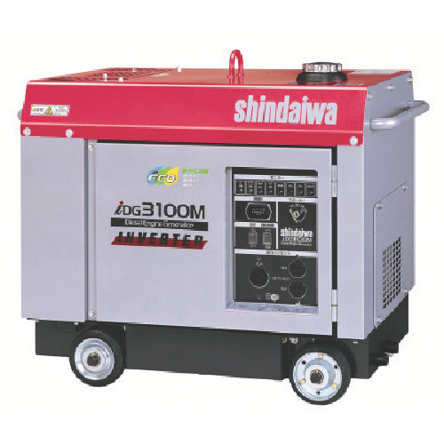 新ダイワ 防音型ディーゼルエンジン発電機3.1kVAインバータ