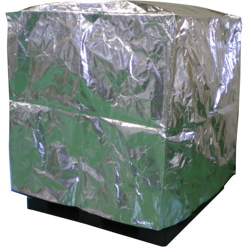 サンユー印刷 超遮熱保冷パレットカバー(キープサーモフィルム) 1200mm×1200mm×1300mmH